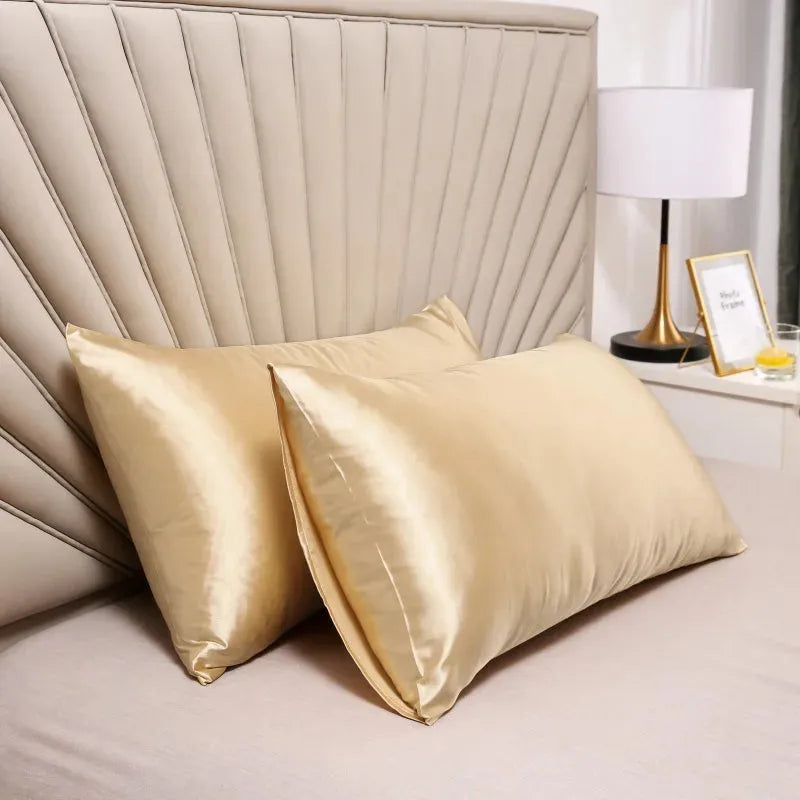 100% Mulberry Silk Pillowcase with Smooth Finish