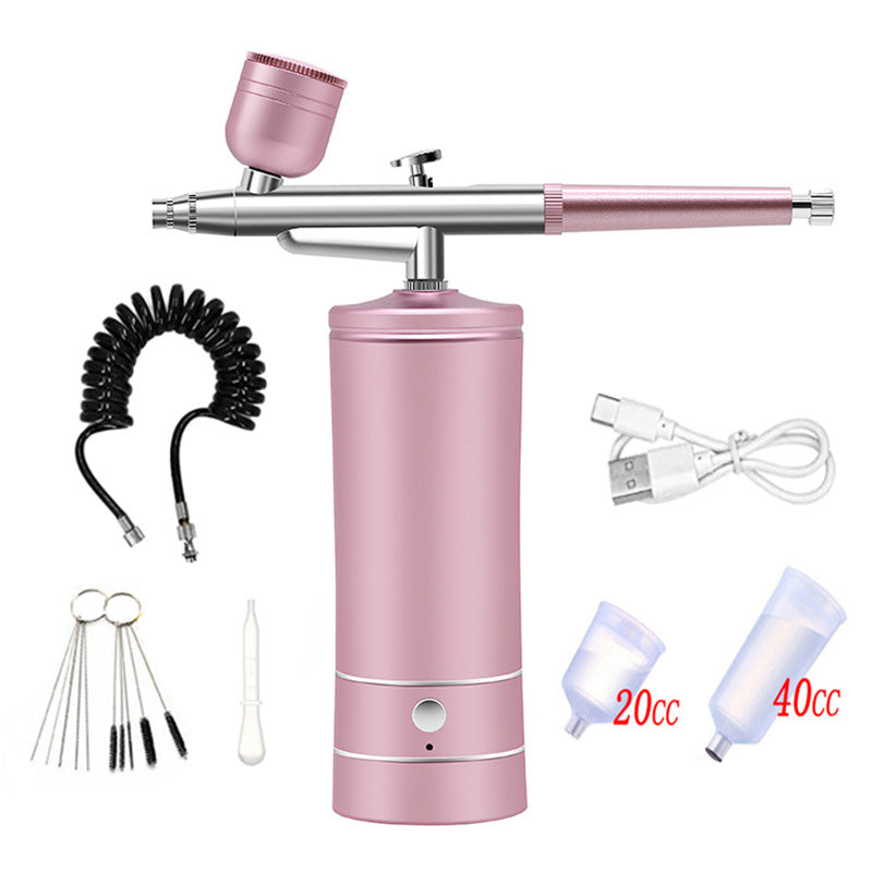 FluidJet - Kabelloses, wiederaufladbares Airbrush-Set