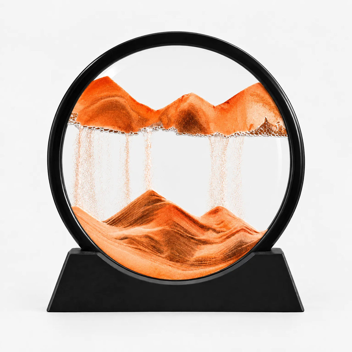 DuneScape - Rundes bewegliches Sandkunstbild
