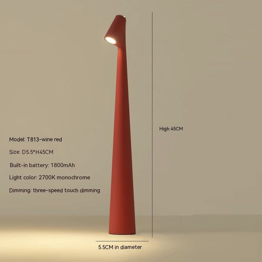 AuraGlow - Moderne kabellose Tischlampe