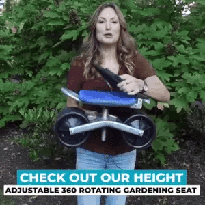 SpinSeat - Robuster rollbarer Gartensitz