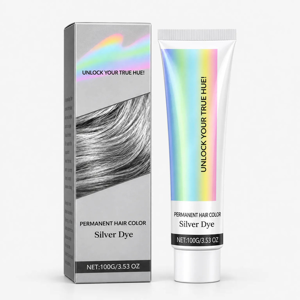 SilverTone - Permanente silberne Haarfarbe