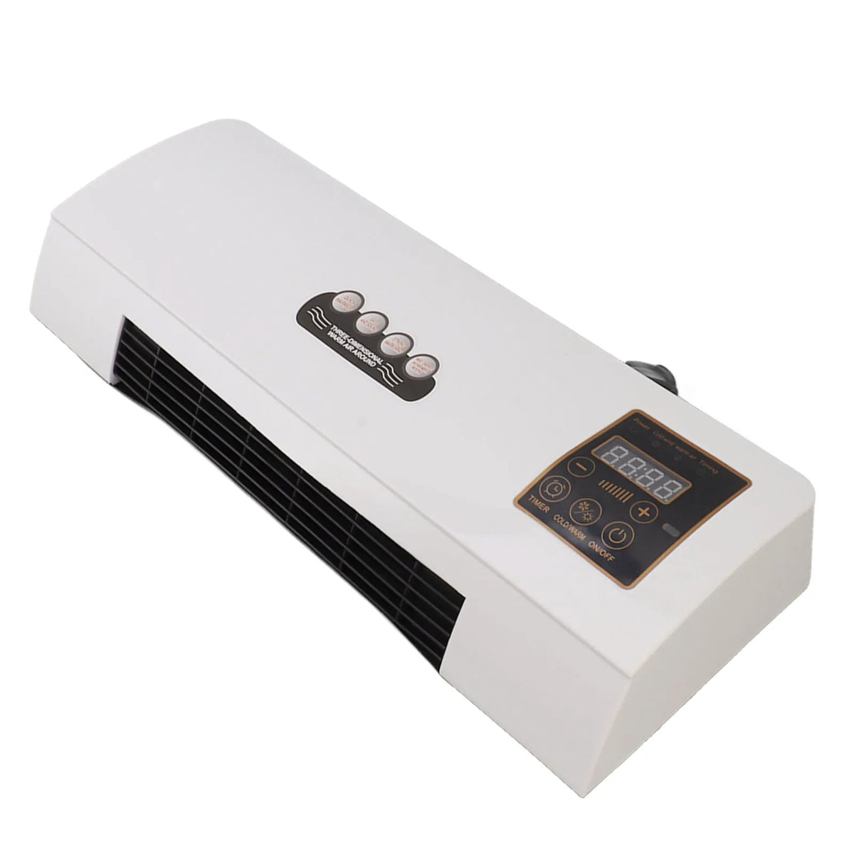 1800W Wall-Mounted 4-in-1 Air Conditioner with Remote Control