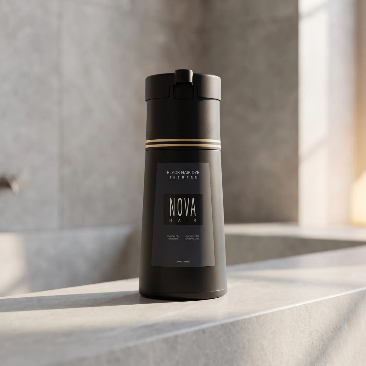 NovaTint – Schnell wirkendes Haarfärbe-Shampoo