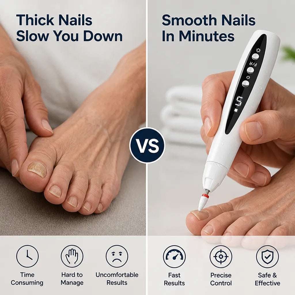 2-in-1 Electric Nail Drill and UV Gel Lamp