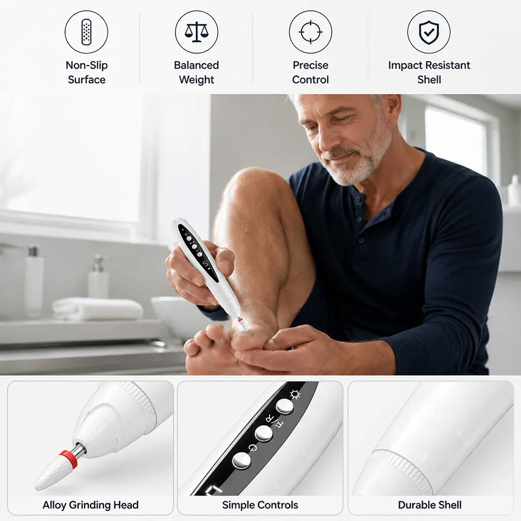 2-in-1 Electric Nail Drill and UV Gel Lamp