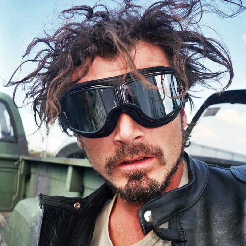 MotoVision - Motorradbrille im Vintage-Stil