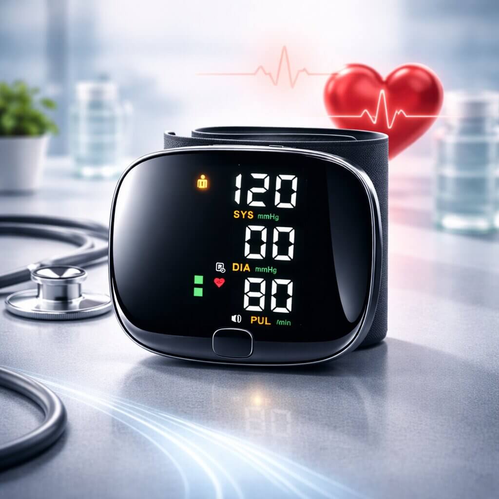 Vitalsync - Digitales Blutdruckmessgerät fürs Handgelenk