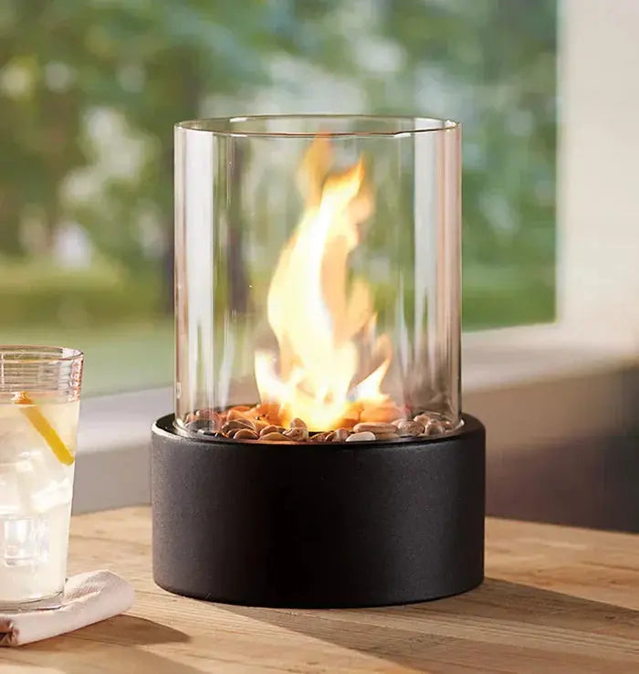 LuminaPit - Runde Tisch-Feuerstelle