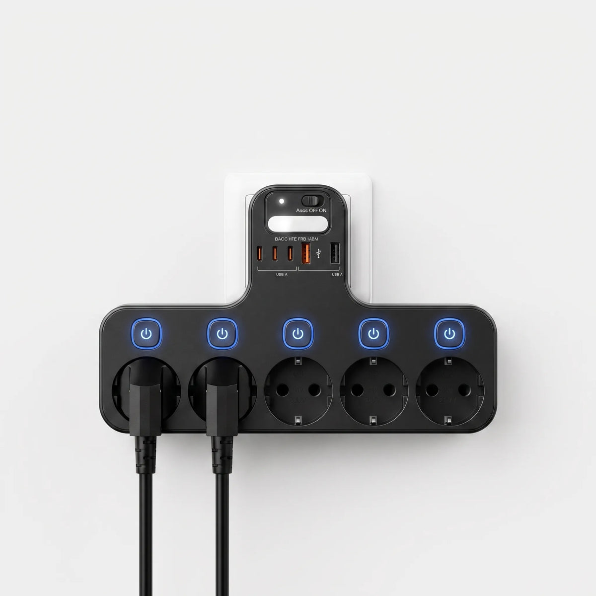 PowerNode – An der Wand montierte Steckdosenleiste