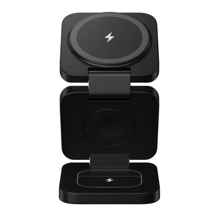 3-in-1 Foldable Magnetic Wireless Charging Station