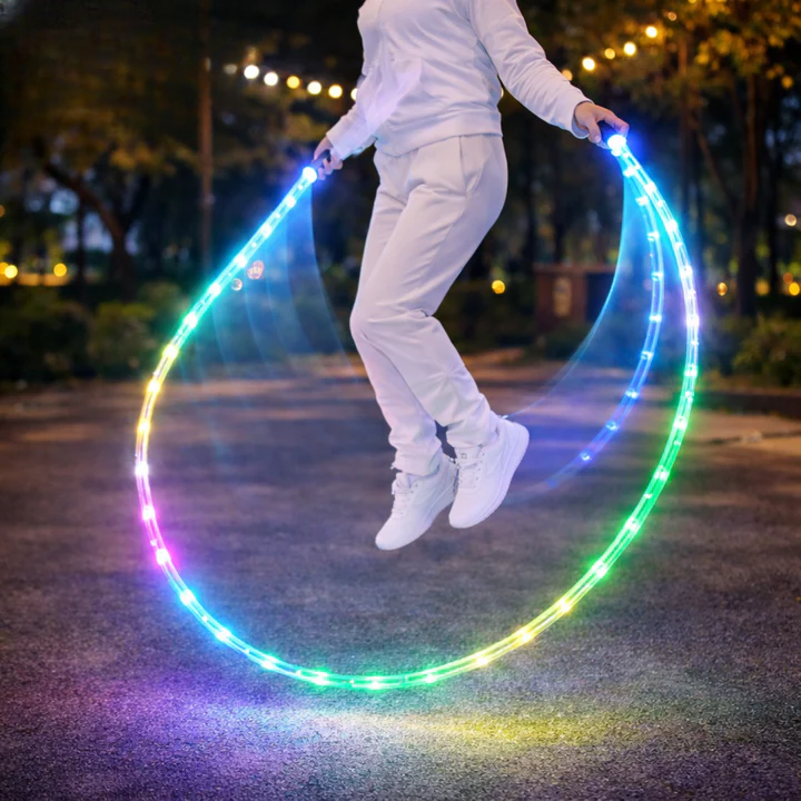 Glowkip - Verstellbares LED-Springseil