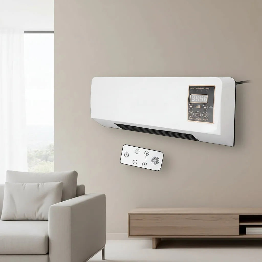 4-in-1 Ductless Wall-Mounted Air Conditioner with Timer