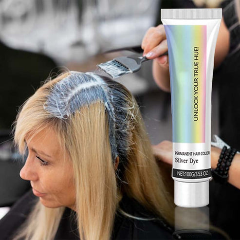 SilverTone - Permanente silberne Haarfarbe