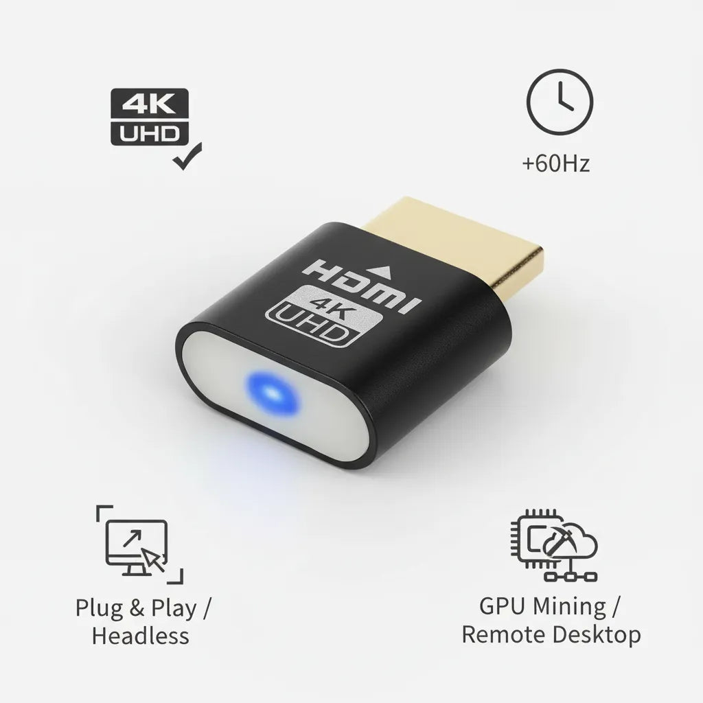 4K HDMI TV Streaming Device with Plug and Play Setup