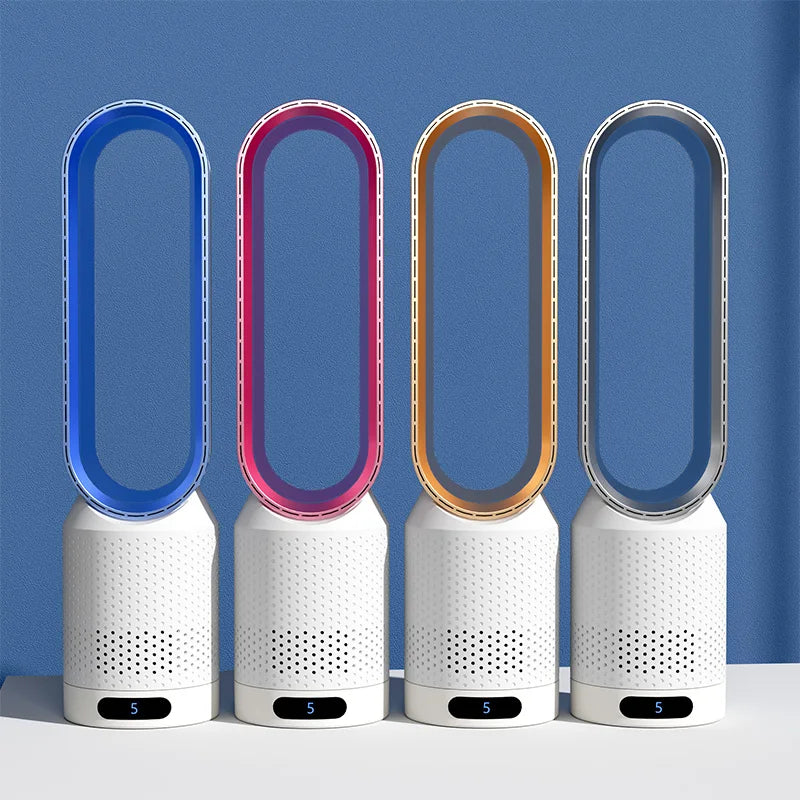 VibeBreeze - Moderner rotorloser Turmventilator