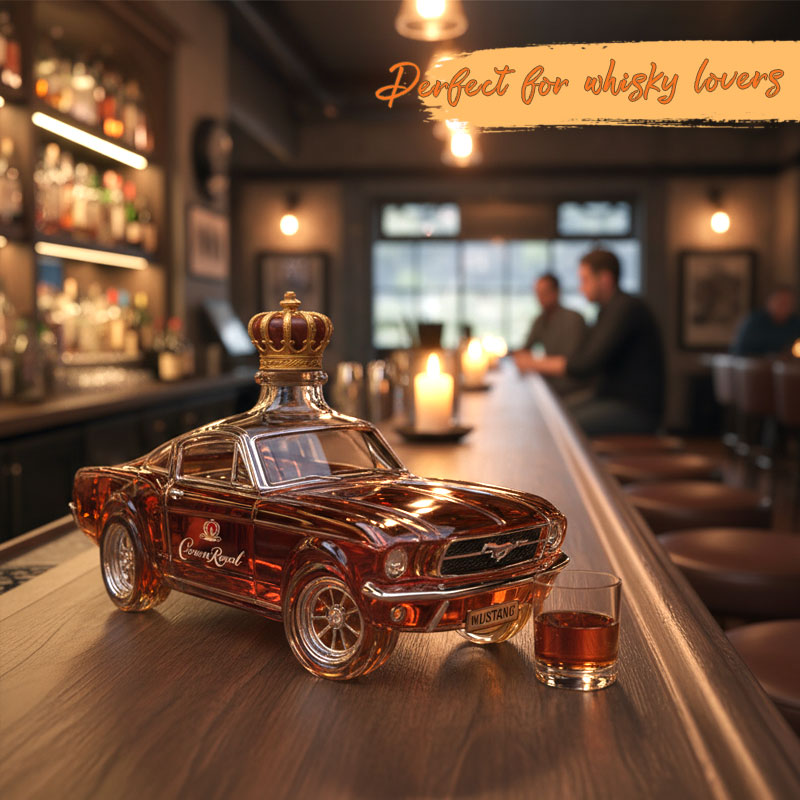 AutoDecant - Whisky-Dekanter in klassischer Autoform