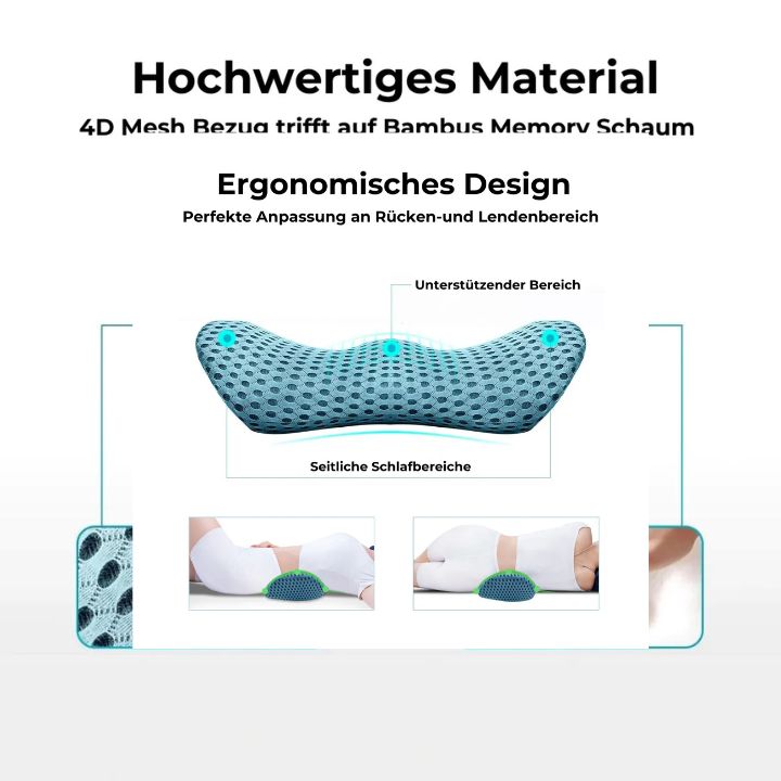 Zentro - Ergonomisches Lendenstützkissen