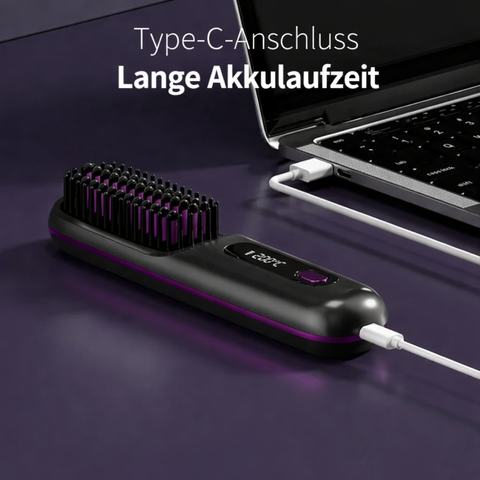 StyleBrush - Kabellose Haarglättungsbürste