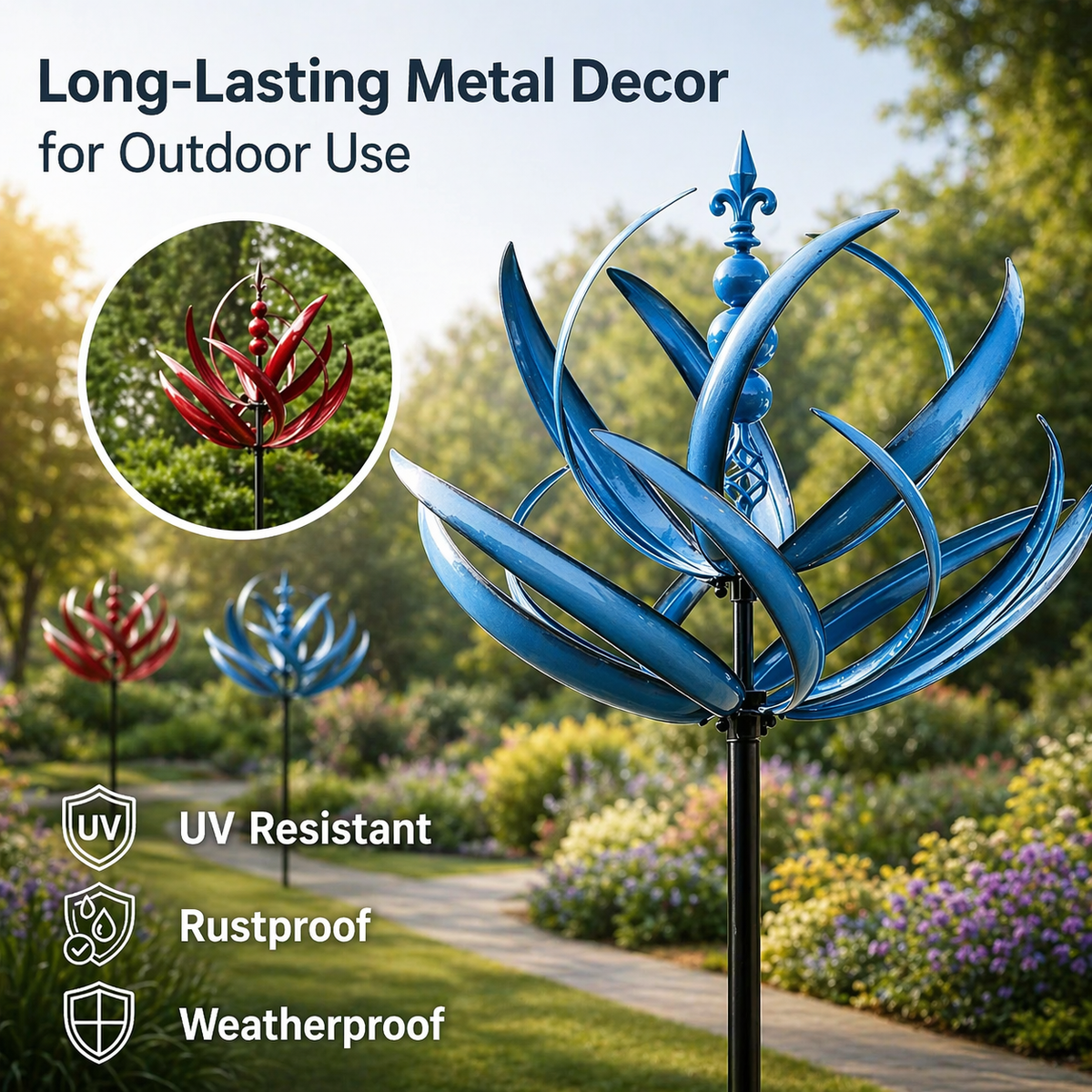 LotusBreeze - Kinetischer Windspinner