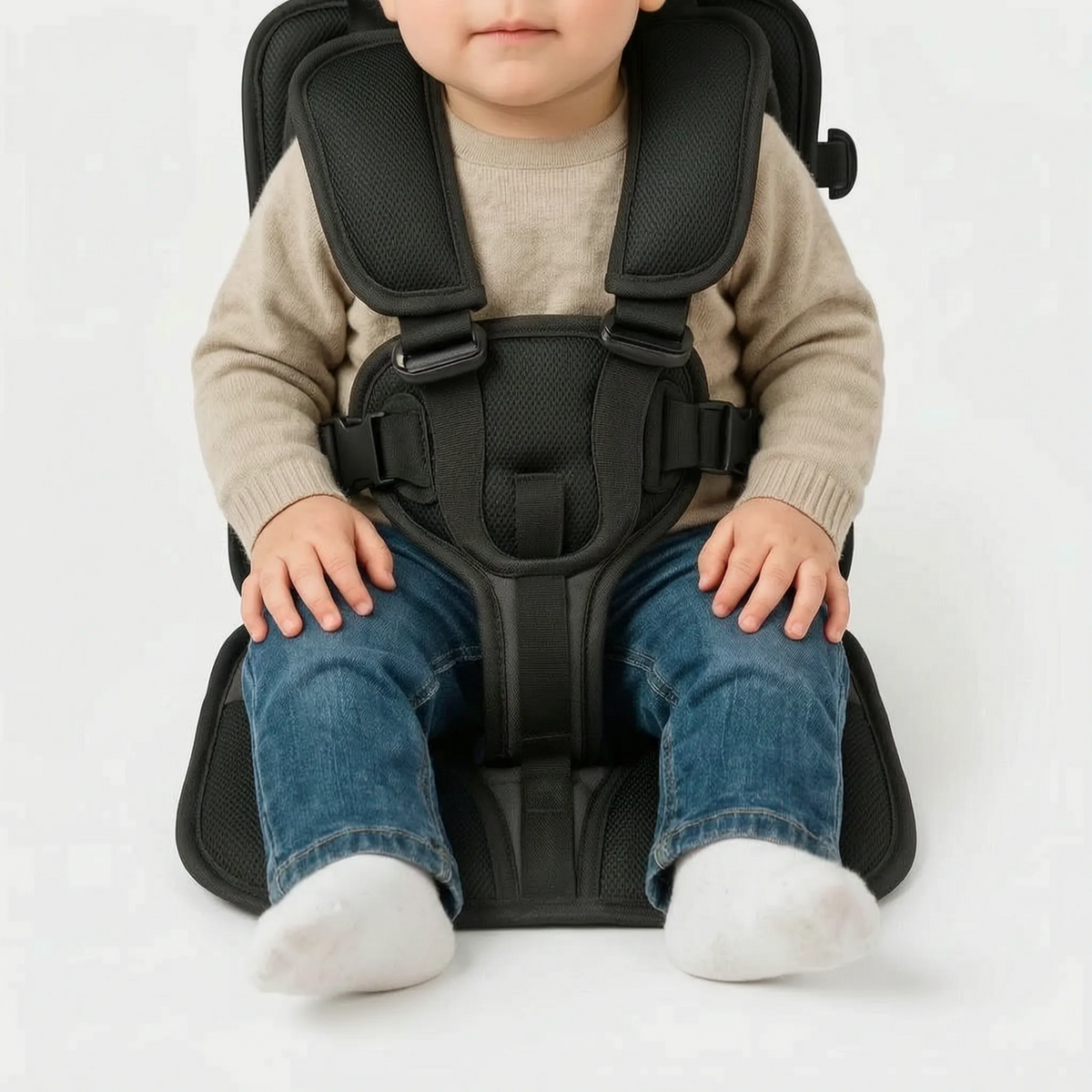 FoldSeat – Tragbarer faltbarer Kindersitz für unterwegs