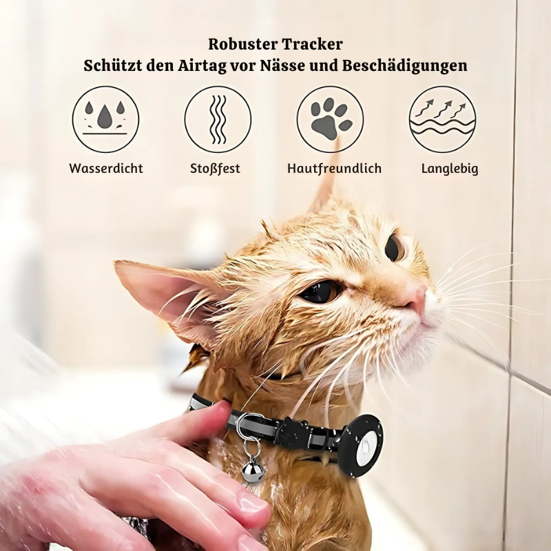 Locatiq - Verstellbarer Tracker für Katzenhalsbänder