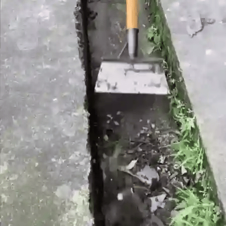 Scrapor - Flache Unkrautentfernungsgartenhacke