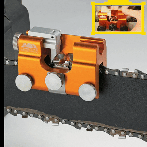 EdgeGrind - Manueller Kettenschärfer für Kettensägen