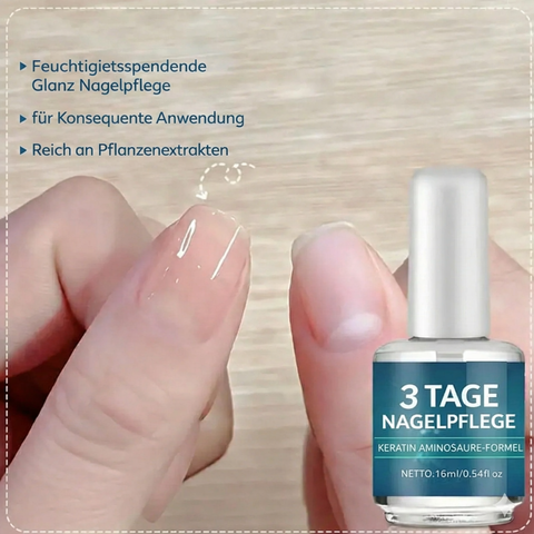 Fortinail - Transparenter glänzender Nagelhärter