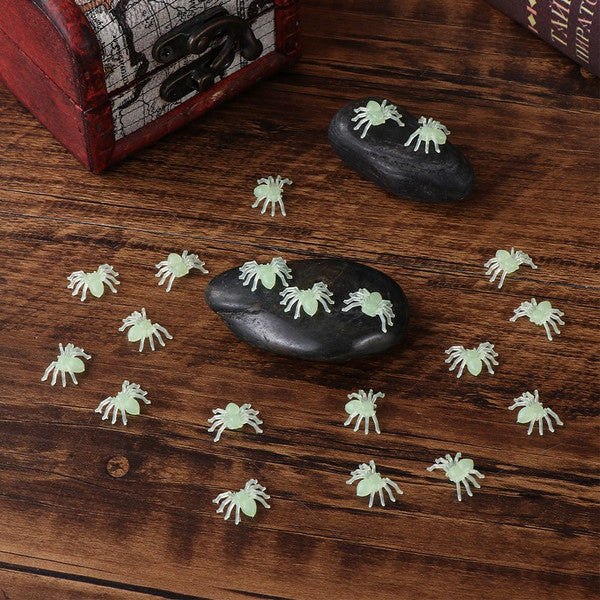Glow In The Dark Spider Decorations
