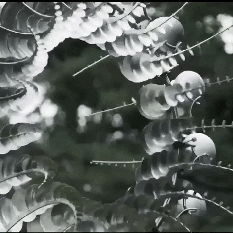Kinetic Outdoor Wind Spinner Sculpture