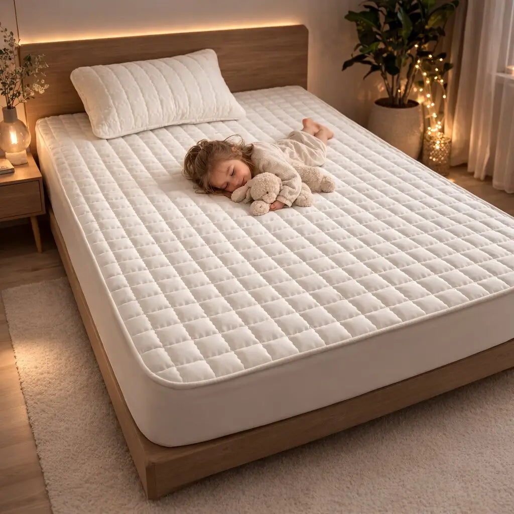 Quilted Fitted Mattress Protector Cover