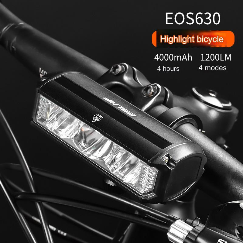 Handlebar Mounted Rechargeable Bike Light