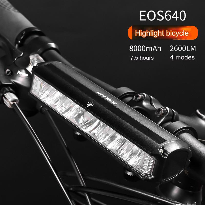 Handlebar Mounted Rechargeable Bike Light