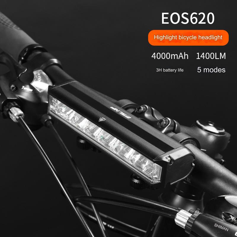 Handlebar Mounted Rechargeable Bike Light