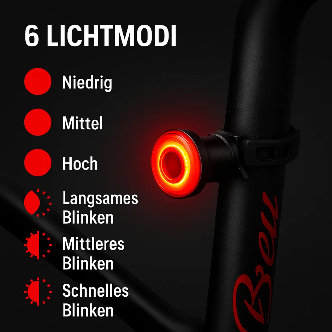 Rechargeable LED Bicycle Rear Light