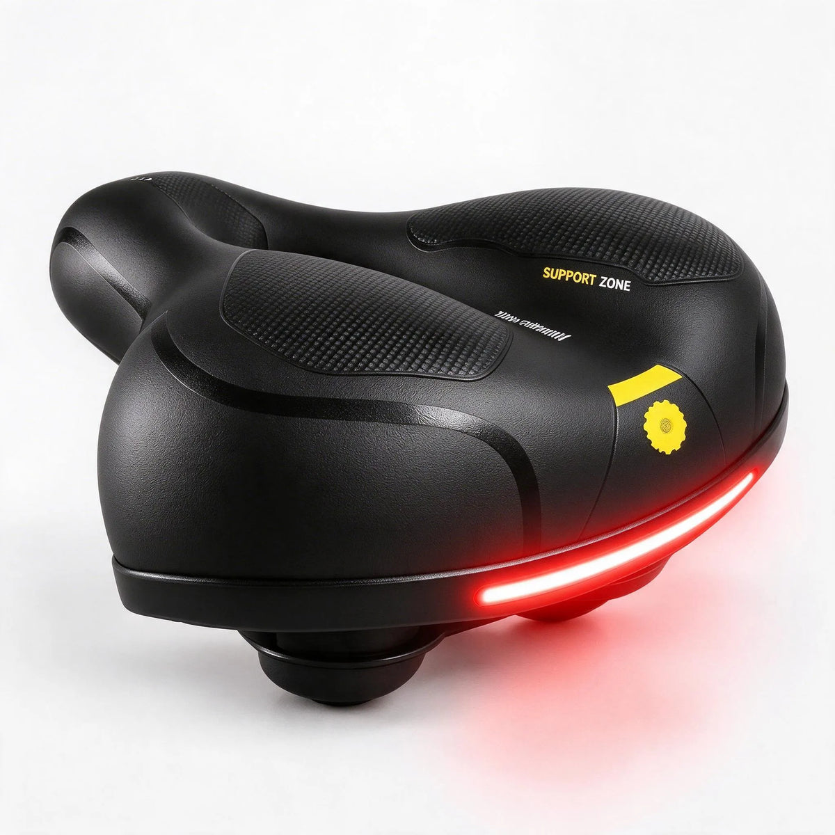 Padded Bicycle Saddle With Suspension