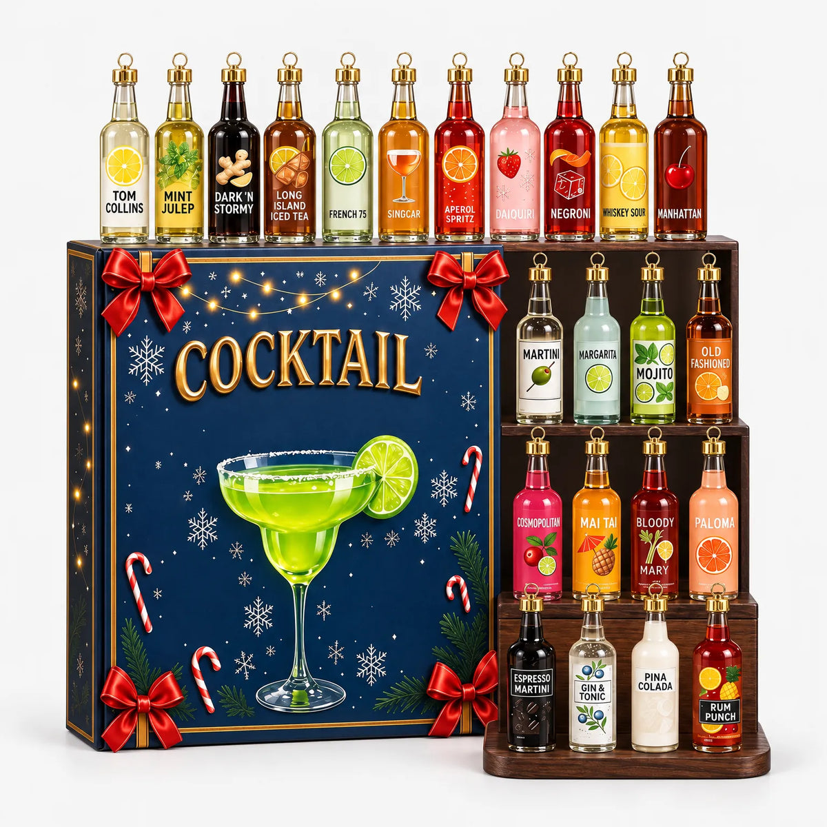 Cocktail Themed Christmas Advent Calendar