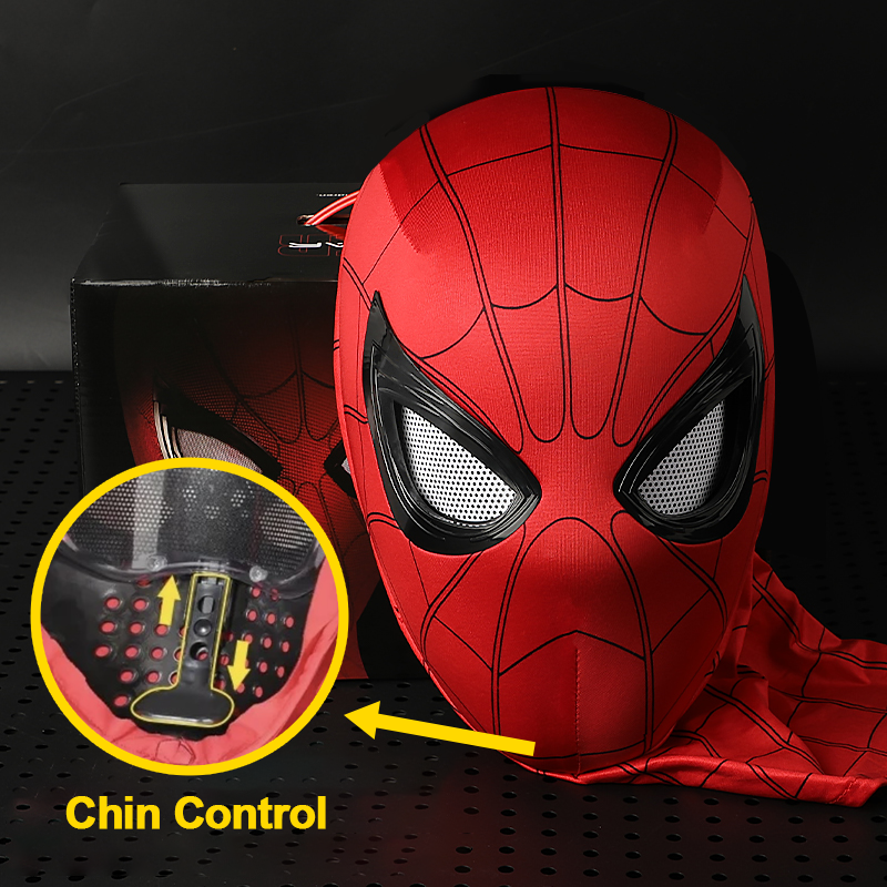 Interactive Moving Eyes Costume Mask