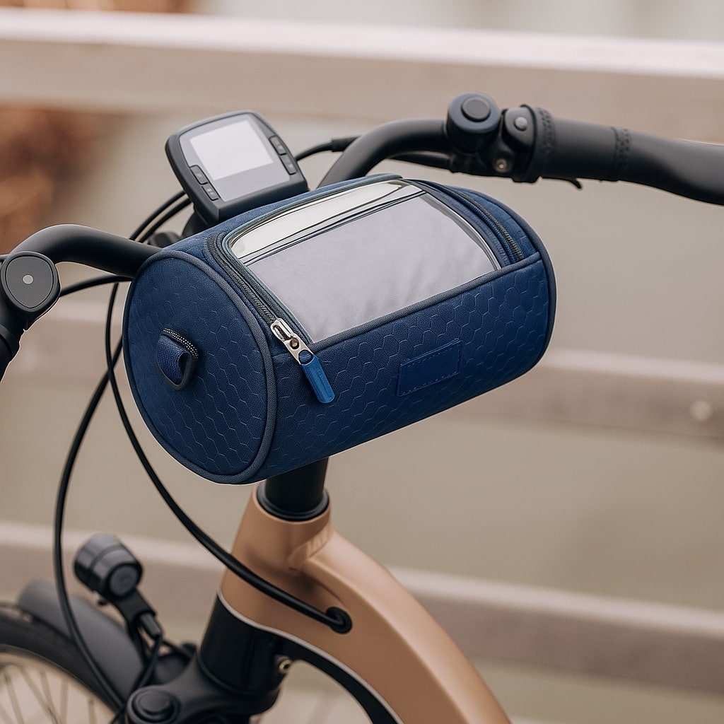 Touchscreen Cycling Handlebar Front Bag