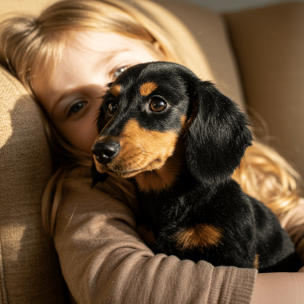 Interactive Dachshund Plush Dog Toy