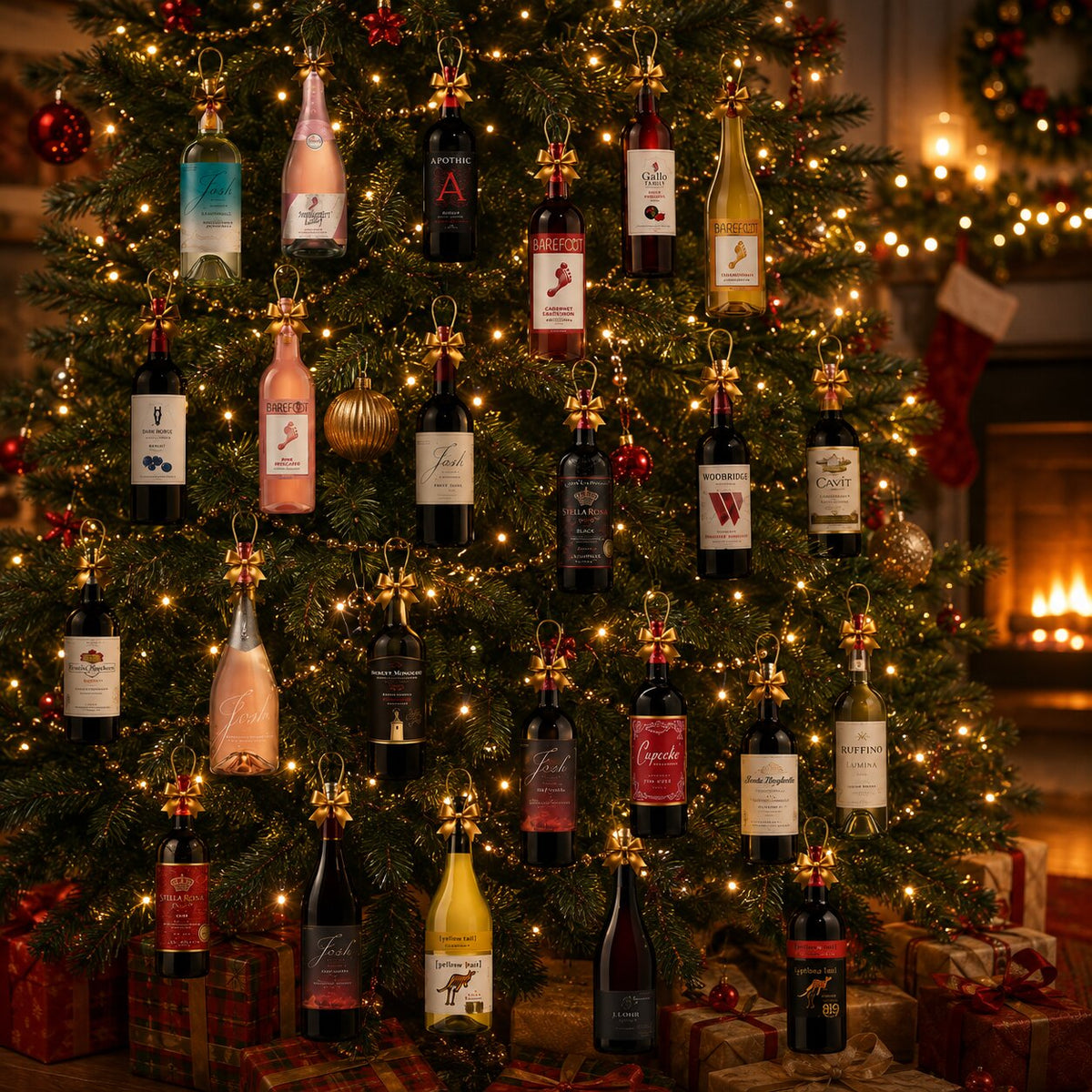 Wine Bottle Holiday Advent Calendar