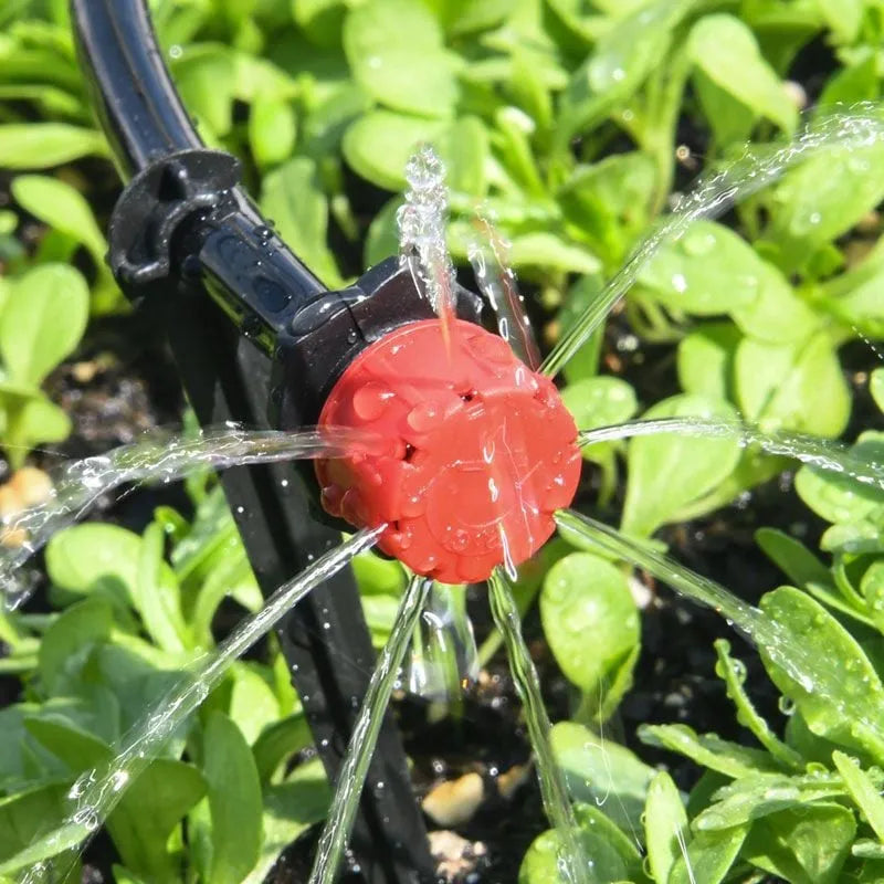 Adjustable Drip Irrigation Kit with 360-Degree Drippers