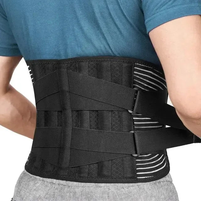 Adjustable Lumbar Support Belt with 360° Spine Stabilization