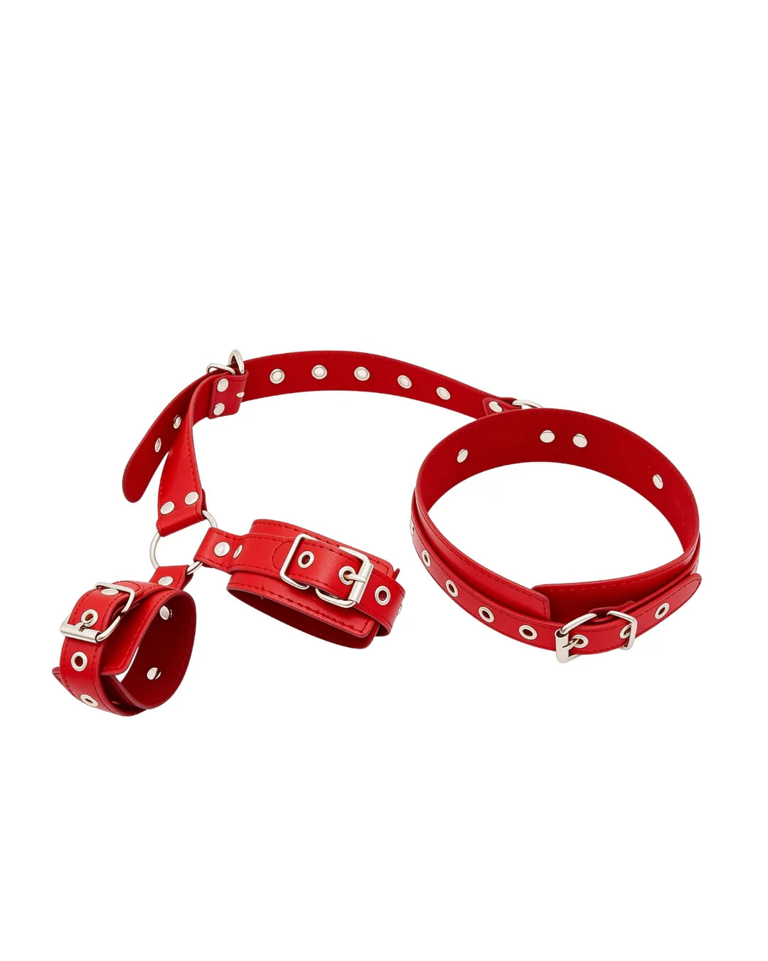 Adjustable Restraint Cuff Set for Couples