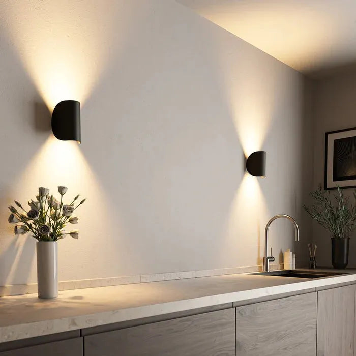 Adjustable Up and Down LED Wall Lamp with Warm Light