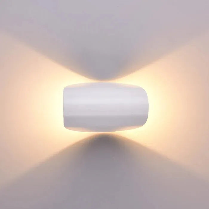 Adjustable Up and Down LED Wall Lamp with Warm Light