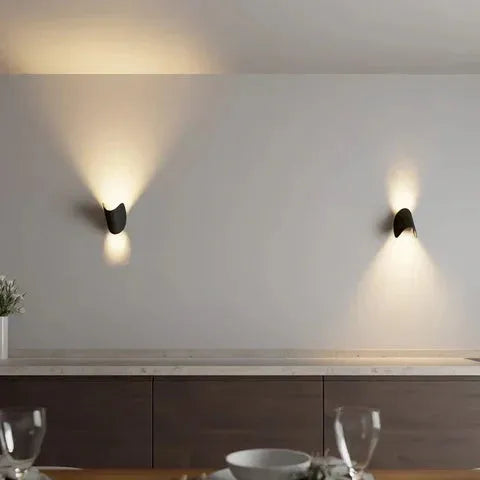 Adjustable Up and Down LED Wall Lamp with Warm Light
