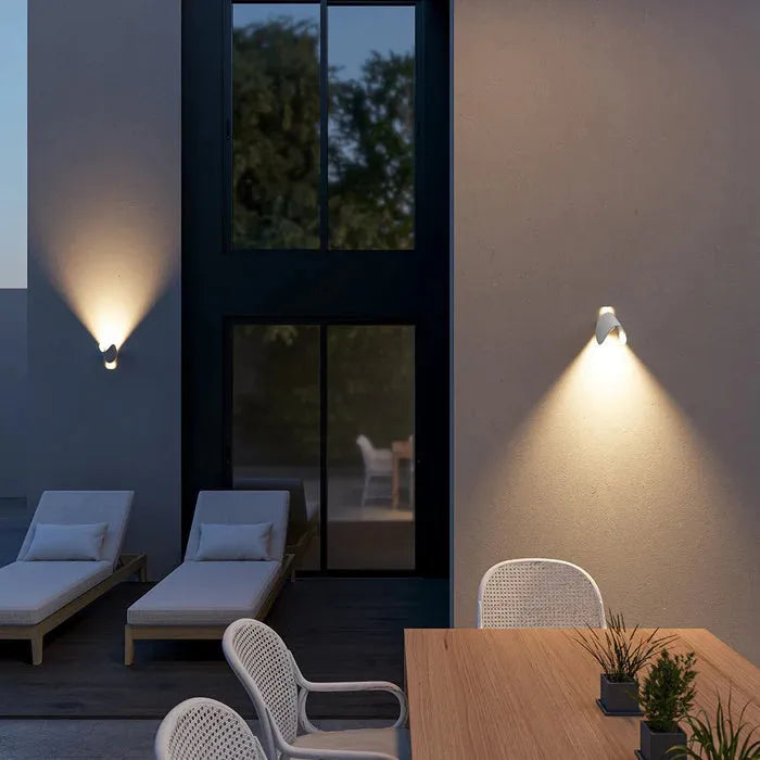 Adjustable Up and Down LED Wall Lamp with Warm Light