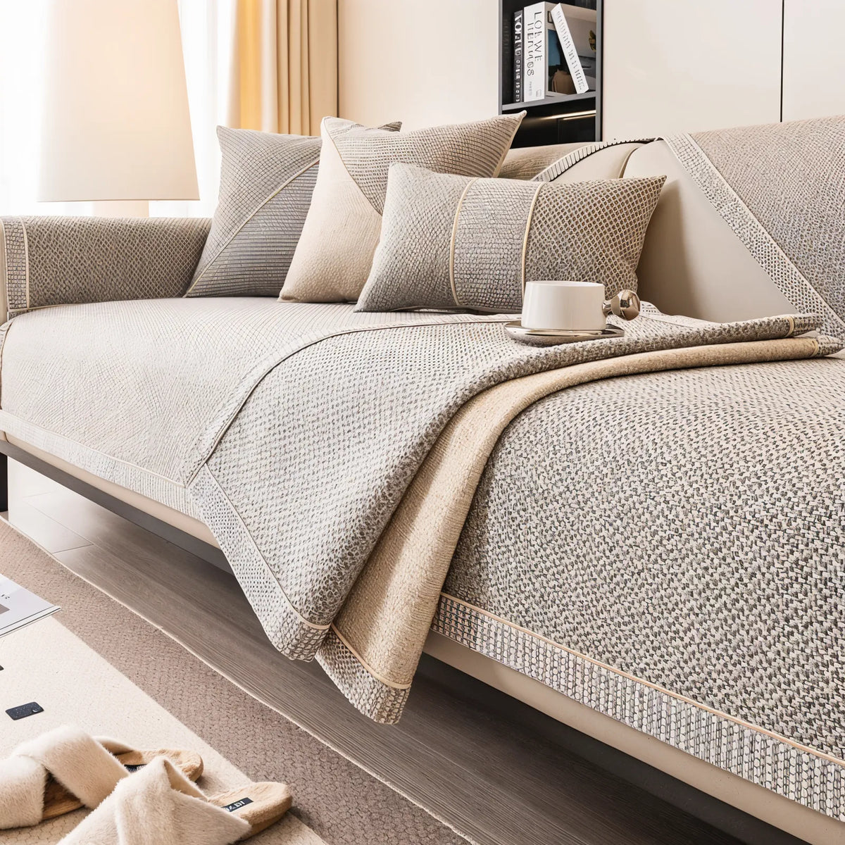 Anti-Slip Elastic Sofa Cover for Furniture Protection